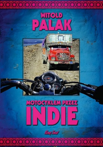 Okładka książki motocyklem przez indie